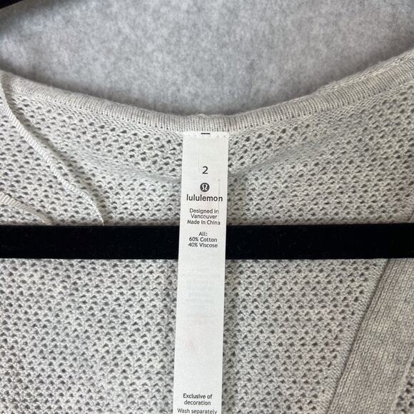 Lululemon Womens 2 Still Movement Wrap in Heathered Nimbus - Picture 9 of 9